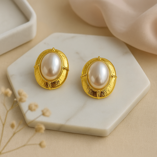 Statement Pearl Earrings
