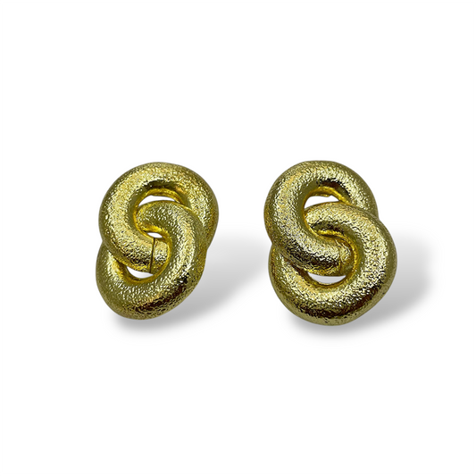 ✨ "Golden Aura Studs"