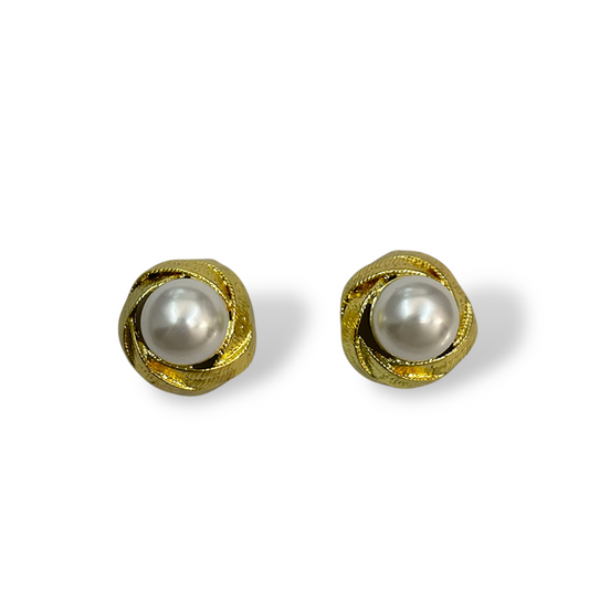 Pearl Stud Earrings