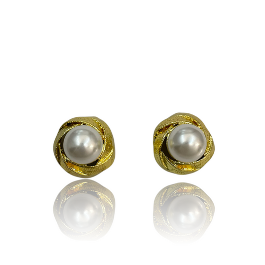 Pearl Stud Earrings